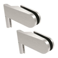 Zawias do drzwi szklanych AISI304, studio 8,10 mm