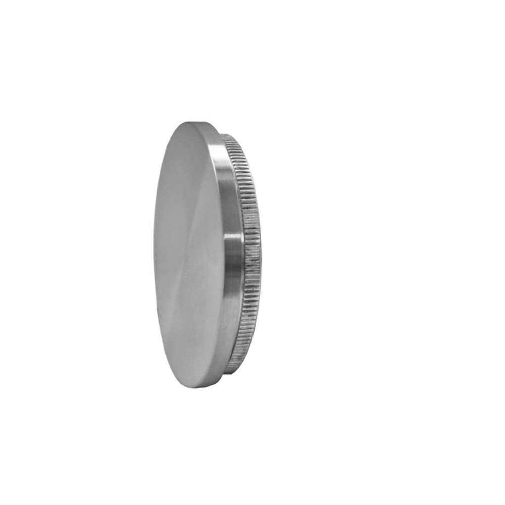 Płaska zaślepka poręczy, pełna