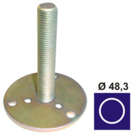 Kotwienie drewnianego słupka