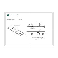 Trzpień górnego zawiasu