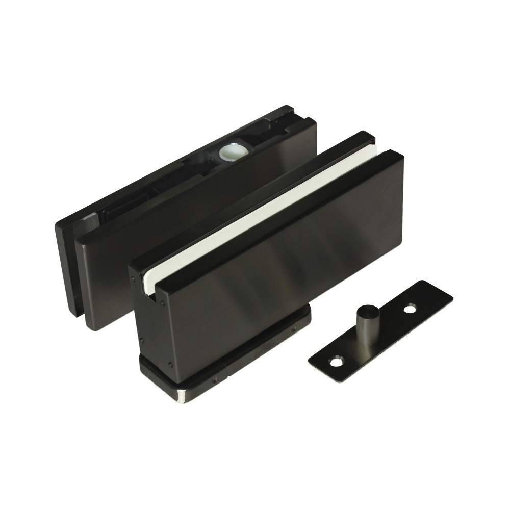 Samozamykacz hydrauliczny AISI304, 190x70 CZARNY