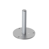 Kotwienie drewnianego słupka