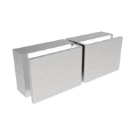 Zamek do szklanych drzwi toalety