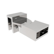 Uchwyt stabilizatora bezpośrednio adaptujący szkło