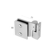 Zawias do szklanych drzwi prysznicowych