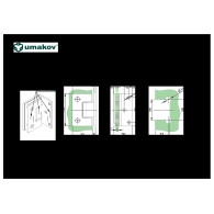 Zawias do drzwi szklanych ściana/szkło +/- 90deg. AI