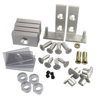 Profil drzwiowy do drzwi szklanych + zawias