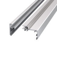 Profil kołnierzowy do drzwi szklanych "U"