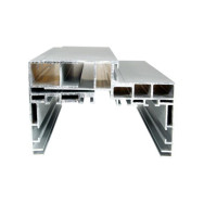 Profil kołnierzowy do drzwi szklanych "U" 75-105 SET