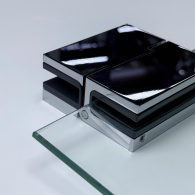 Zawias do drzwi szklanych