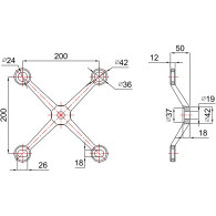 Przeszklenie - pająk 04