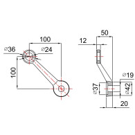 Przeszklenie - pająk 01