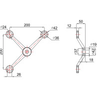 Przeszklenie - pająk 03