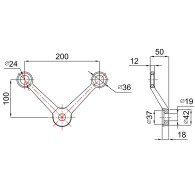 Przeszklenie - pająk 02