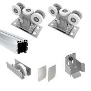 Zestaw do bramy przesuwnej do 4m profil AL 90x95mm