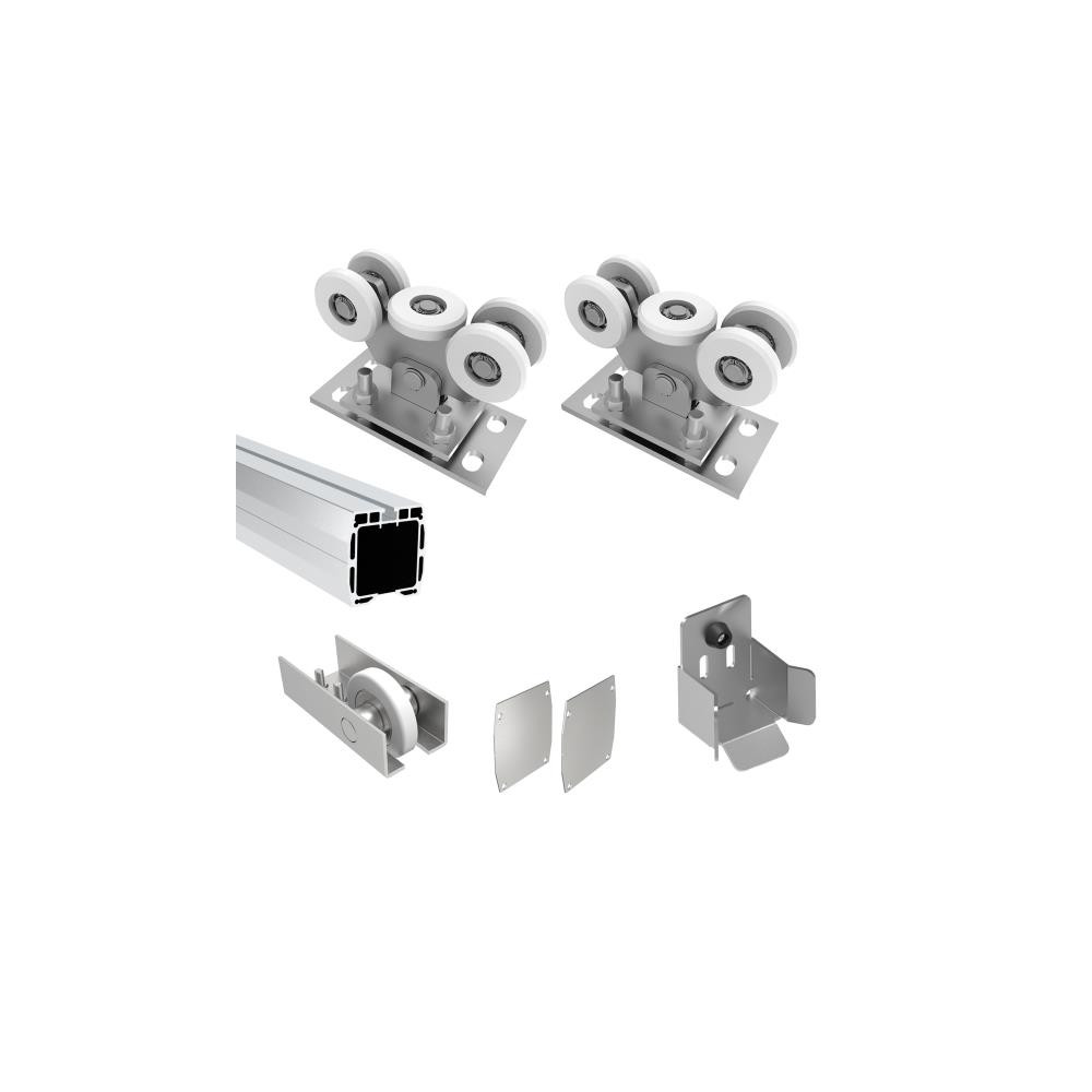 Zestaw do bramy przesuwnej do 4m profil AL 90x95mm