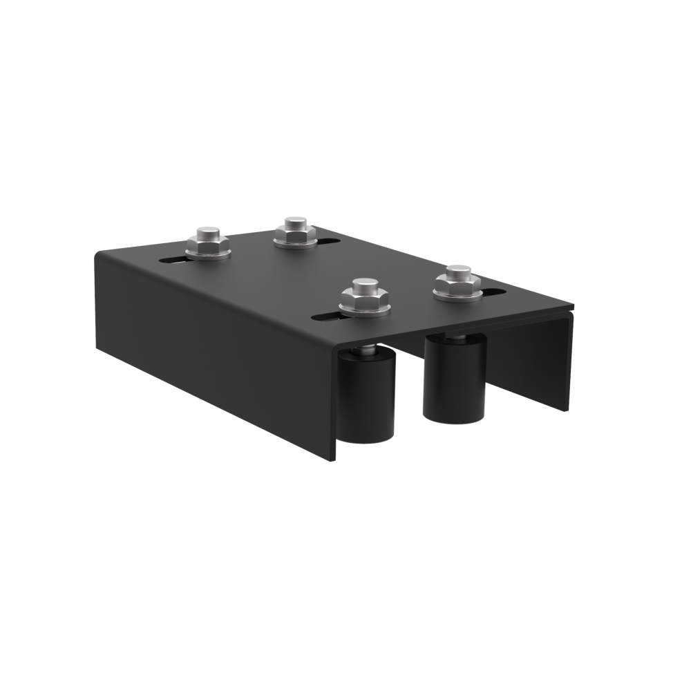 Ołów, 4 górne rolki, Zn, czarny