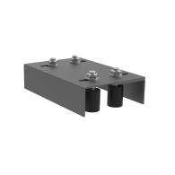 Górna prowadnica 4 rolki, Zn, antracyt