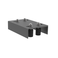 Górna prowadnica 4 rolki, Zn, antracyt