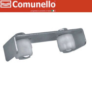 Prowadnica górna 2 rolki, COMUNELLO Zn, 146x58mm