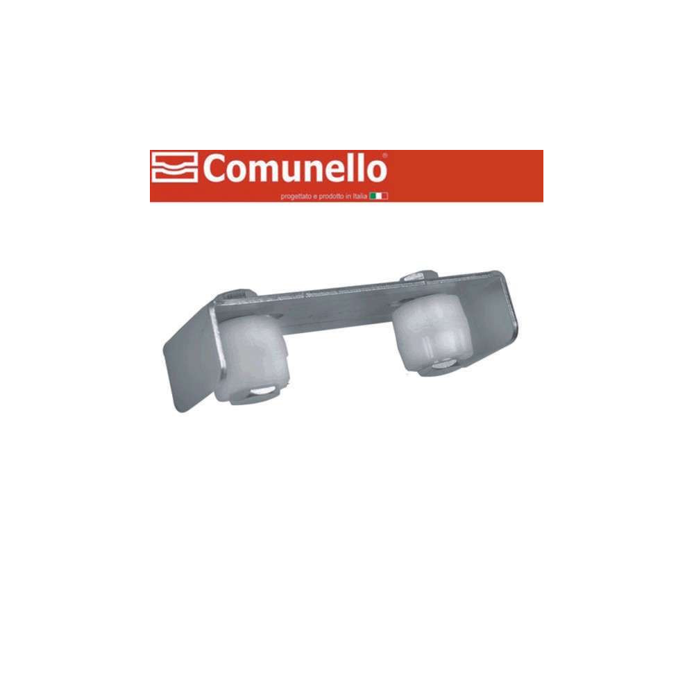 Prowadnica górna 2 rolki, COMUNELLO Zn, 146x58mm