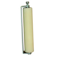 Rolka prowadząca ze wspornikiem BIAŁA