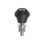 Kółko nylonowe z gumowym pierścieniem, INOX