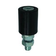 Kółko nylonowe Zn, D42mm, czarne