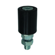 Kółko nylonowe Zn, D42mm, czarne