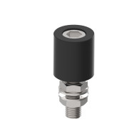 Kółko nylonowe Zn, D42mm, czarne