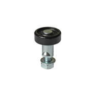 Koło nylonowe z łożyskiem Zn,