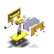 Zawias do drzwi szklanych +/- 90 stopni gięcia
