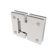 Zawias do drzwi szklanych szkło/szkło +/- 90 stopni flex