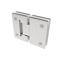 Zawias do drzwi szklanych szkło/szkło +/- 90 stopni