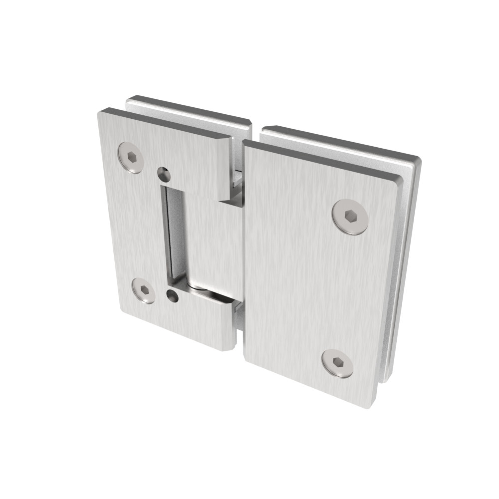 Zawias do drzwi szklanych szkło/szkło +/- 90 stopni