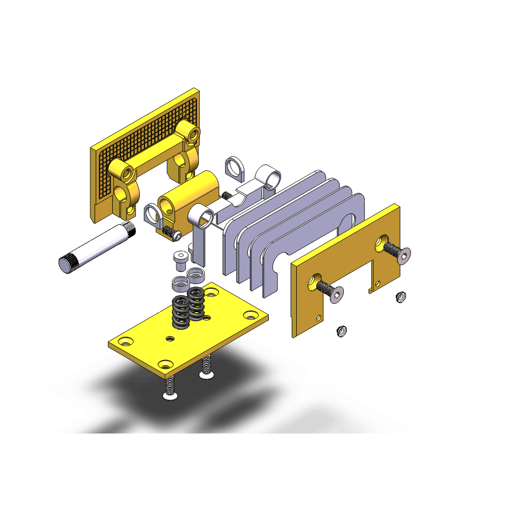 Zawias do drzwi szklanych ściana/szkło +/- 90 stopni fle