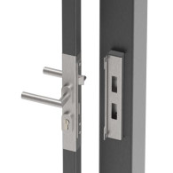 Zestaw zamków 40x40 AISI 304