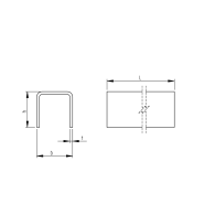 Stal. profil U 40x40x3mm L6m