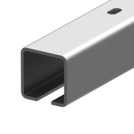 Profil prowadzący z otworami Zn, 78x78x3,5mm, L7m