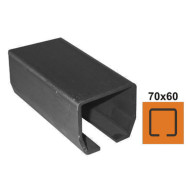 Dolny profil prowadzący Fe, 70x60x3,5mm, L6m