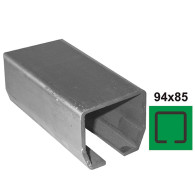 Dolny profil prowadzący Fe, 94x85x5mm, L6m