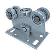 Wózek transportowy z jedną płytką Zn, profil 70x70mm