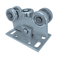 Wózek transportowy z jedną płytką Zn, profil 80x80mm