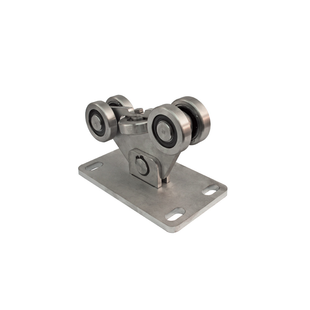 Wózek transportowy z jedną płytą INOX, profil 60x60