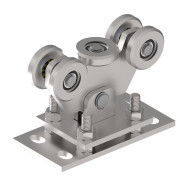 Wózek transportowy INOX, profil 60x60