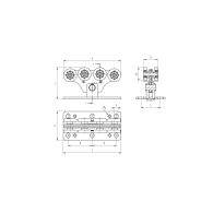 Wózek transportowy Zn, profil 136x142mm