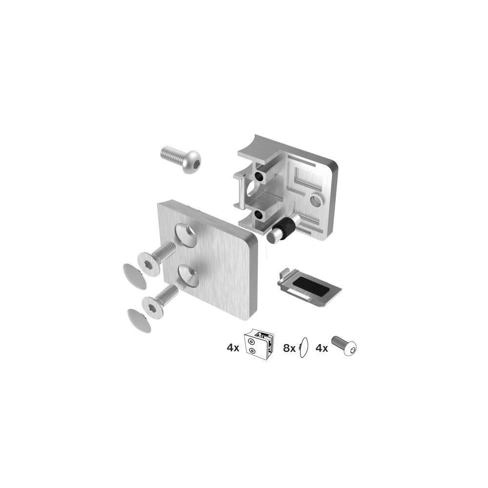 Uchwyt na szklankę, Balustrada - zestaw