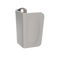 Poręcz do drzwi, 93x65mm, czarna