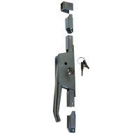 Nasadka dźwigniowa z blokadą Zn, L160mm