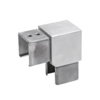 Łączenie poręczy - kolano 90°, 40x40x2mm